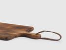 Set med tre skärbrädor av teak