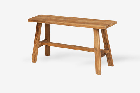 Bänk av teak