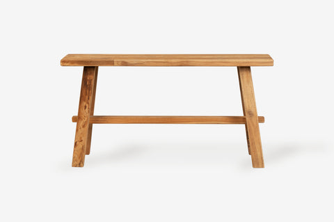 Bänk av teak