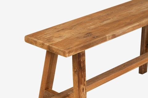 Bänk av teak